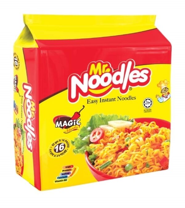 Mr. Noodles 16pcs Family Pack Magic Masala Flavor