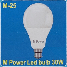 M Power Led Bulb 30w-P-Warranty- 6M-M-25